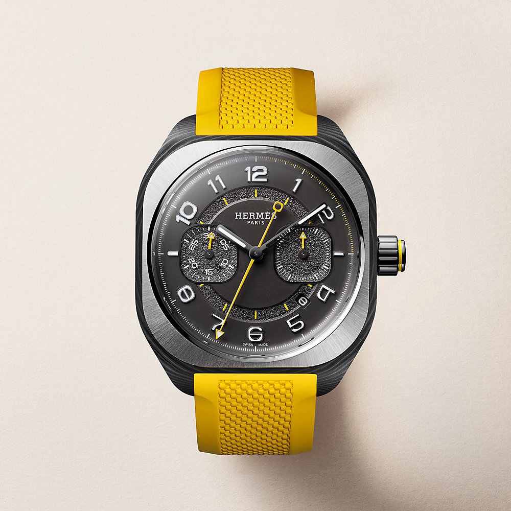 Hermès H08 Chronographe watch, 45 mm | Hermès USA