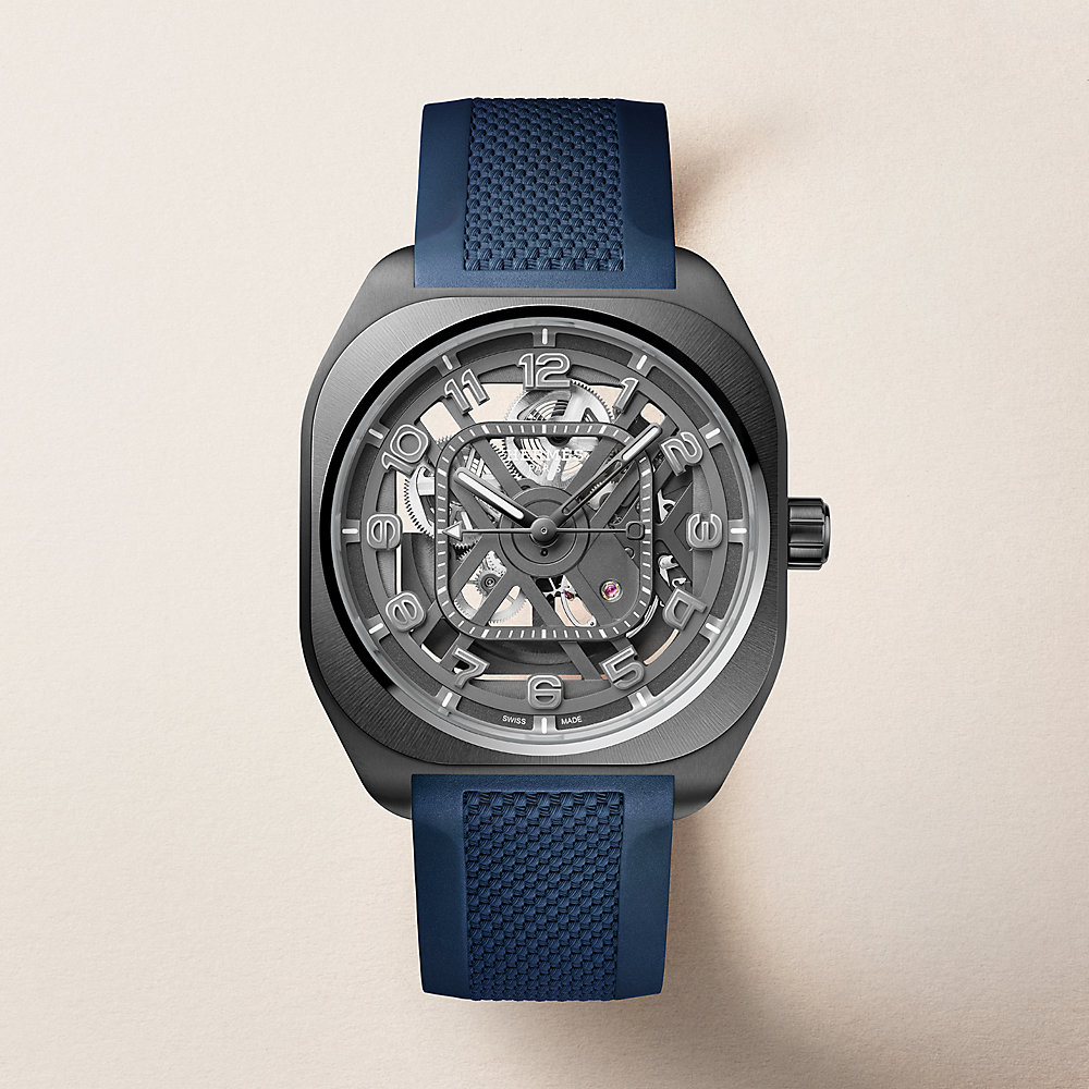 Hermès H08 Squelette watch, 42 mm | Hermès USA