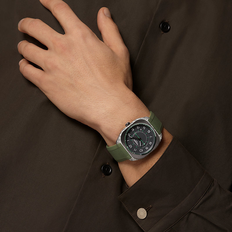 購入新商品 【セレブ御用達】HERMES H08 Watch， 42 mm 腕時計 | celeb