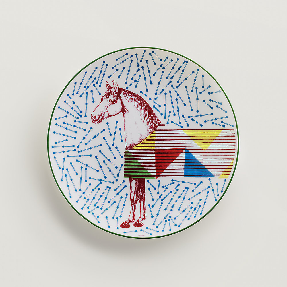 hermes decorative plate