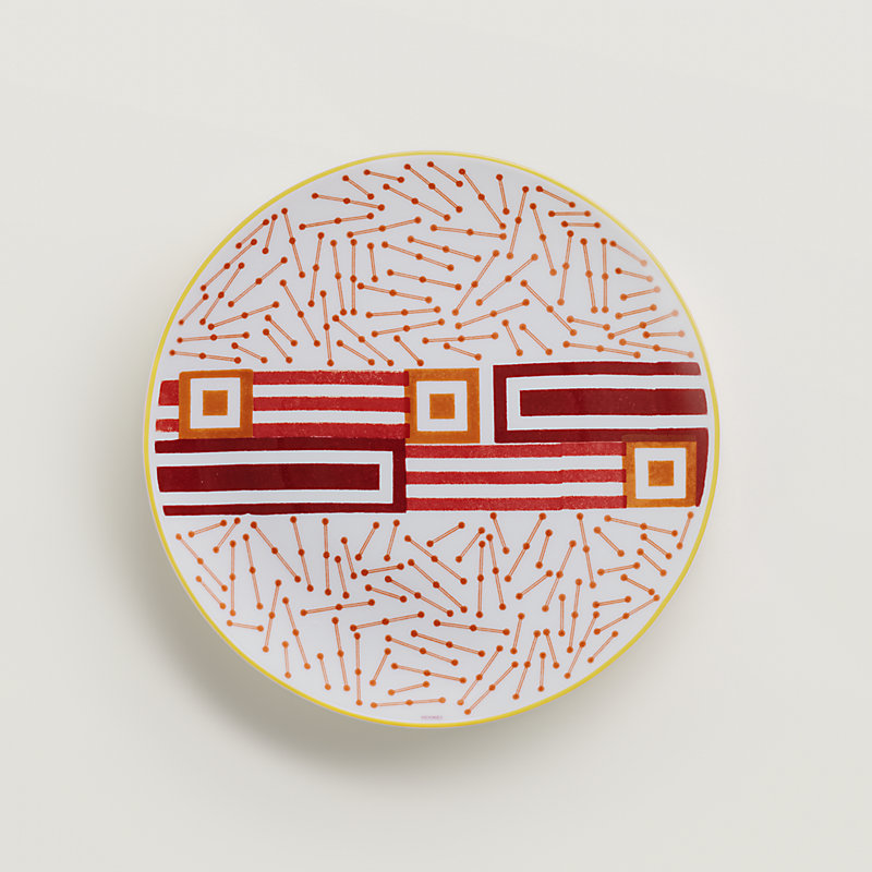 Hermès Hippomobile dessert plate n°2 | Hermès USA