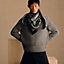 Hermès metallique scarf 100, View: Worn, worn, view 2 of 3