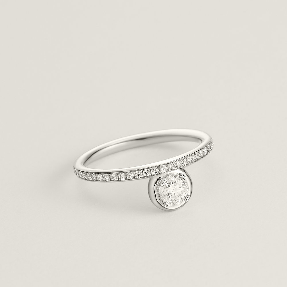 Hermes Petit Jeté solitaire engagement ring | Hermès Canada