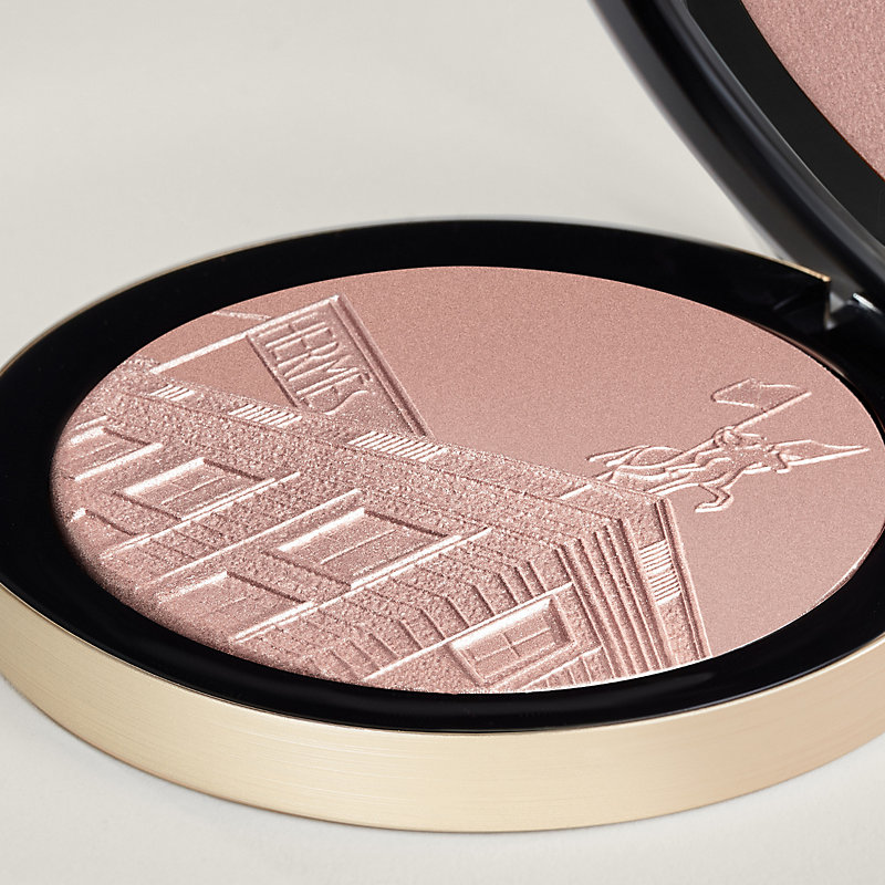 Hermès Plein Air 24 Faubourg愛馬仕福寶24瑰麗亮采餅，Rose Gold - Or