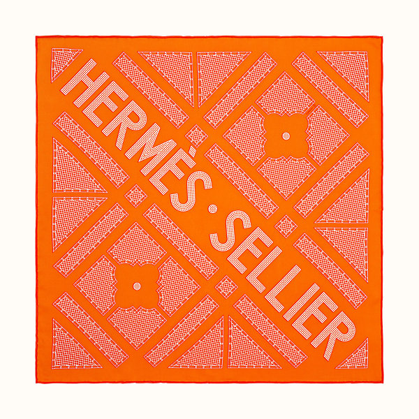 hermes sellier scarf