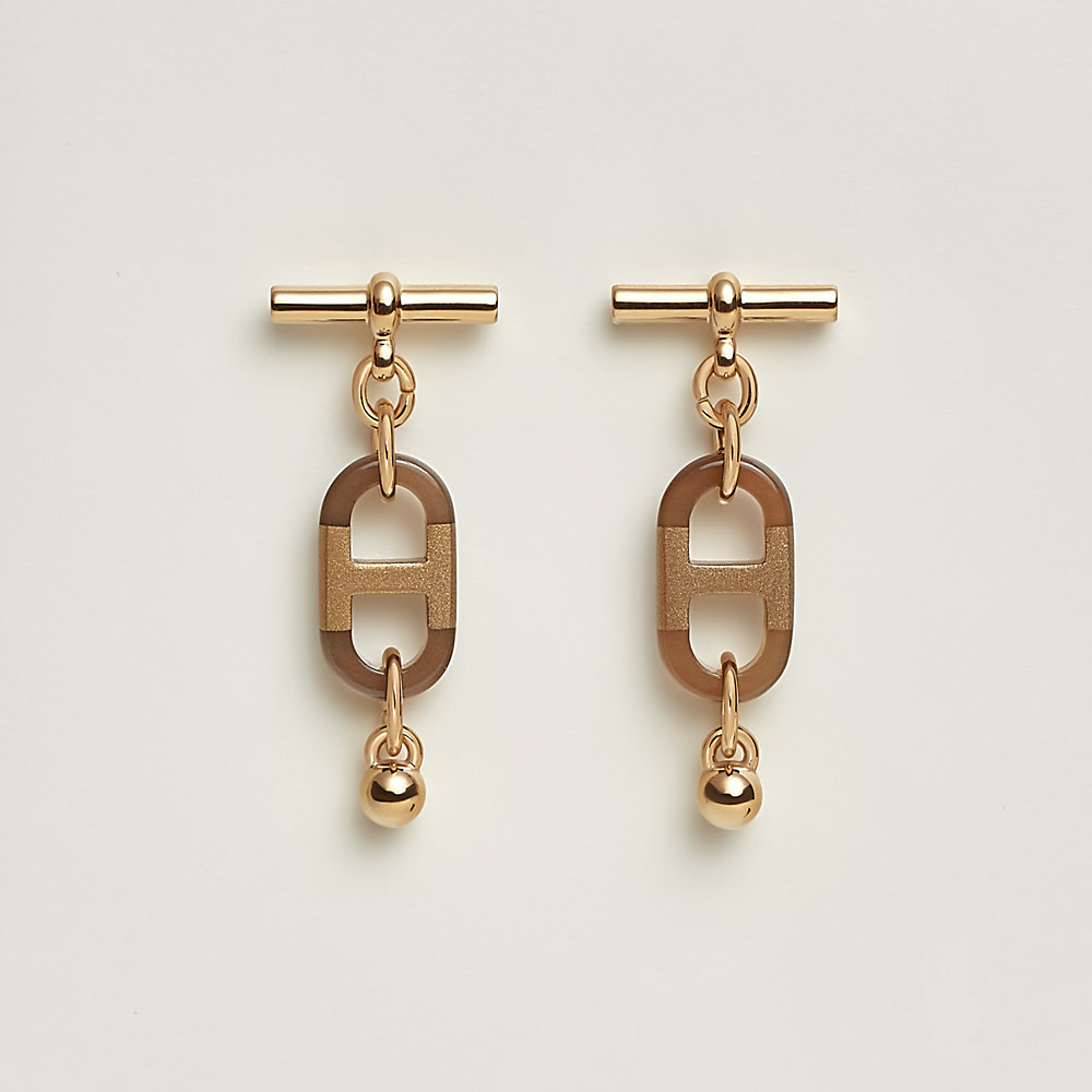 Hermès sur Mer earrings, small model | Hermès Norway