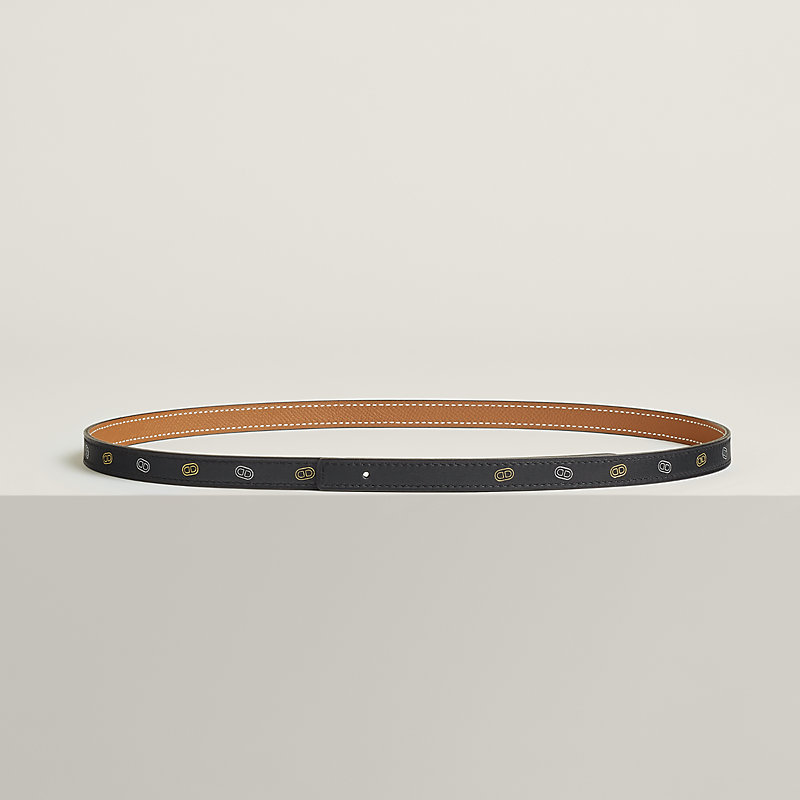 Hermès sur Mer reversible leather strap 13 mm | Hermès USA