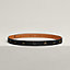 Hermès sur Mer reversible leather strap 24&nbsp;mm, View: Back, back, view 3 of 3
