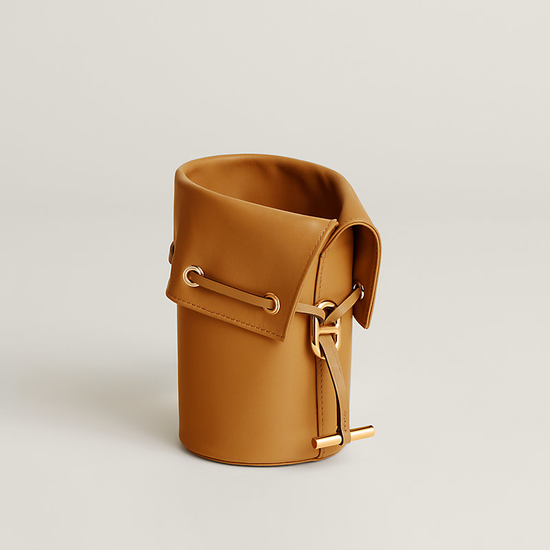 hermes leather pouch