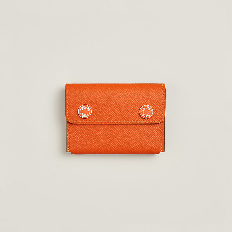 Hermèsnap II lacquered card holder | Hermès USA