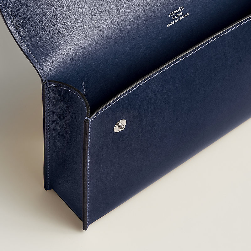 Hermèsnap wallet - Blue | Hermès Canada