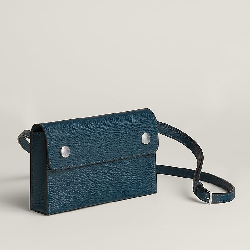 Hermèsnap wallet - Blue | Hermès UAE