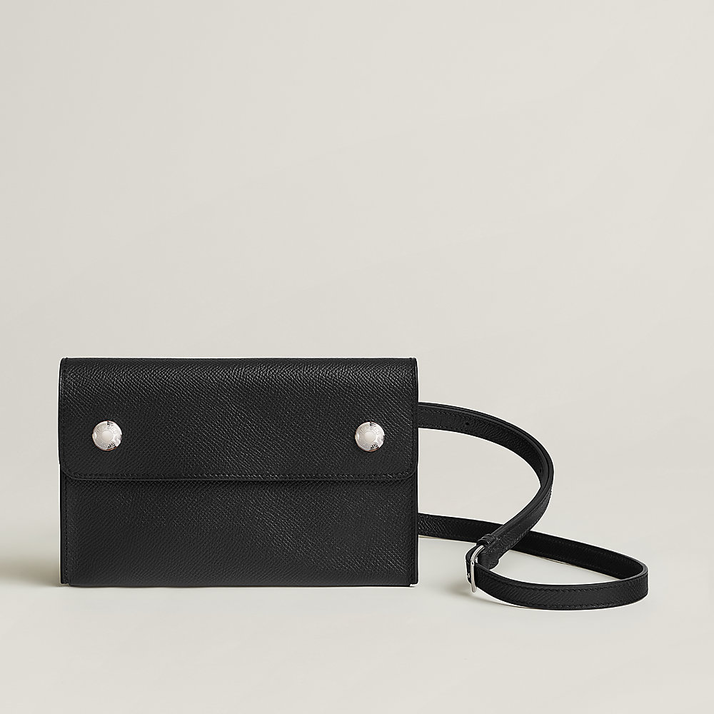 【HERMES】シンプルでお洒落♡Hermes snapウォレット シンプル♪【HERMES】ウォレットバッグ エルメスナップ (HERMES