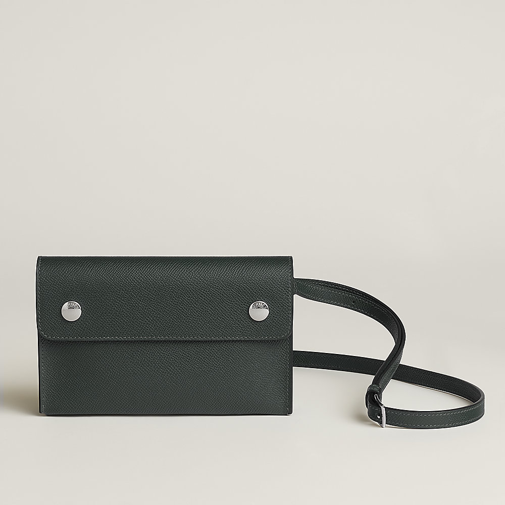 Hermèsnap wallet - Green | Hermès UK