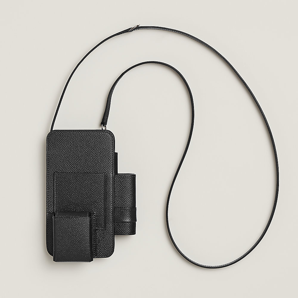 【HERMES】Hermesway phone case Hermesway Phone Case Epsom Leather
