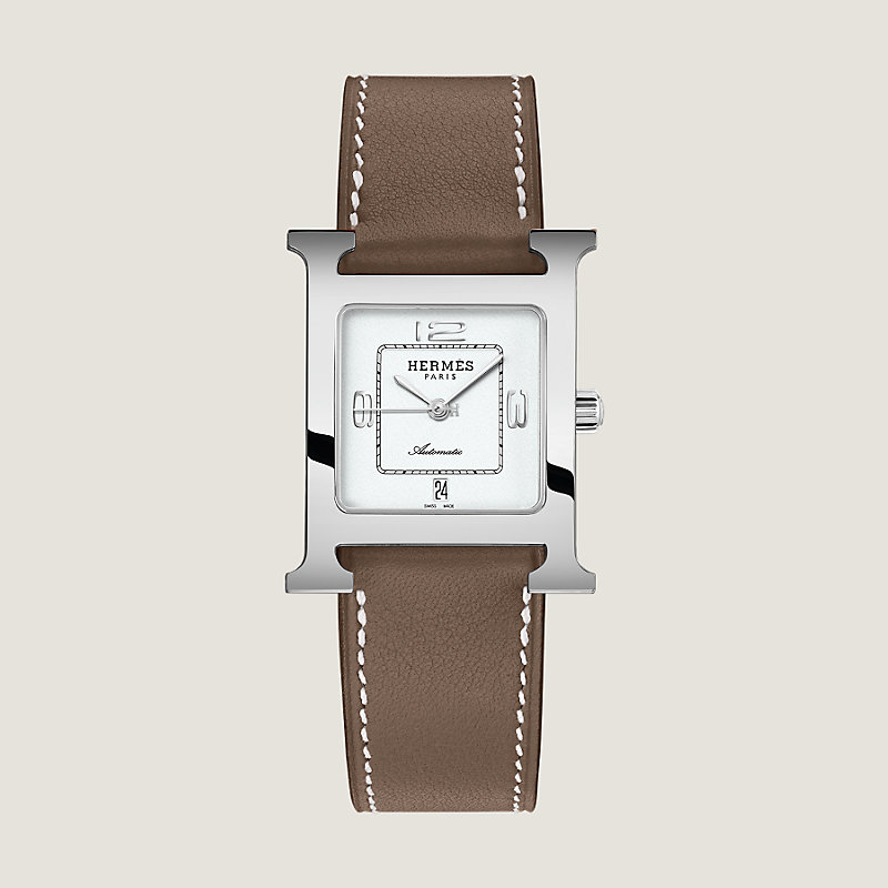 Hermes h shop watch sizes