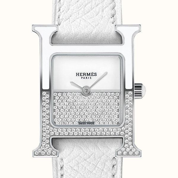 Hermes h watch discount diamond