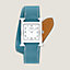 View: front, Heure H Medium model 30 mm Double Tour Watch Strap
