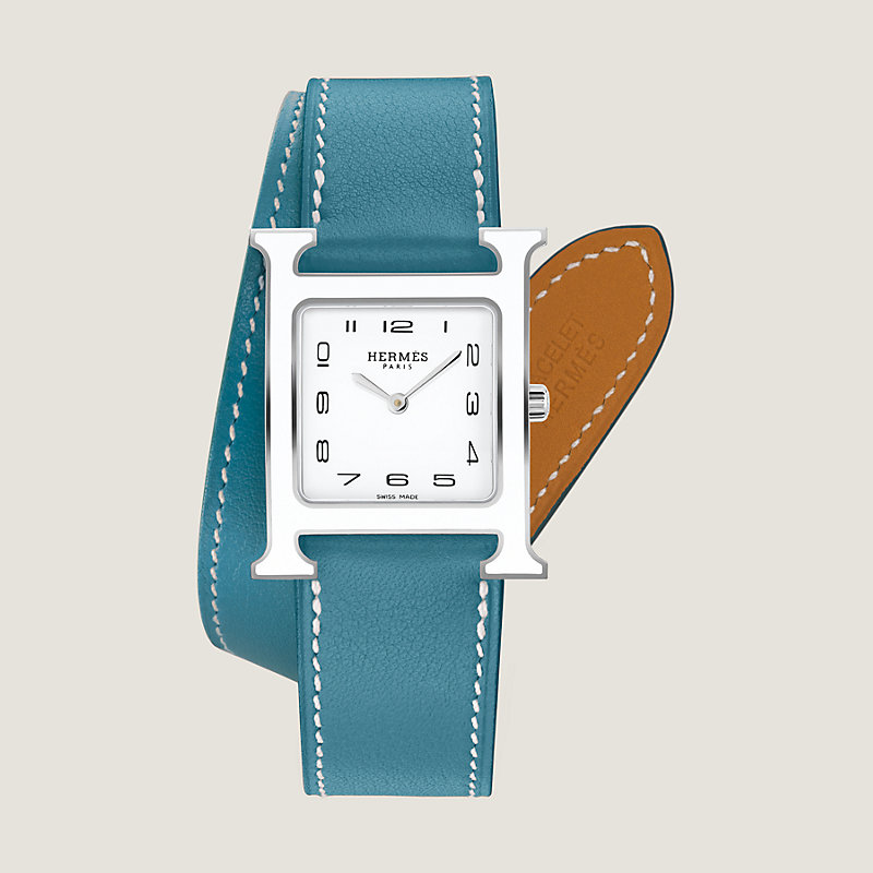 Heure H Medium model 30 mm Double Tour Watch Strap
