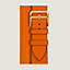 Heure H Medium model 30&nbsp;mm Double Tour Watch Strap, View: Flat, flat, view 1 of 2