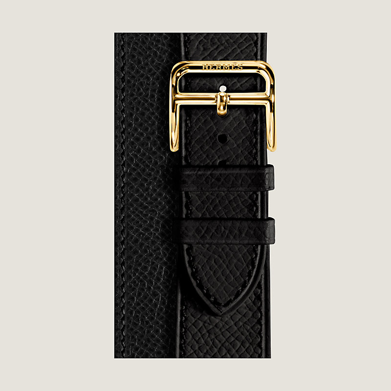 Heure H Medium model 30 mm Double Tour Watch Strap