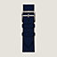 Heure H Medium model 30&nbsp;mm Single Tour Watch Strap, View: Flat, flat, view 1 of 2