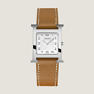 Heure H Medium model 30 mm Single Tour Watch Strap | Hermès 