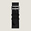 Heure H Medium model 30&nbsp;mm Single Tour Watch Strap, View: Flat, flat, view 1 of 2