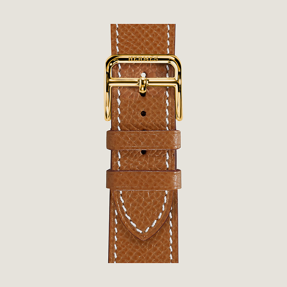 Heure H Medium model 30 mm Single Tour Watch Strap | Hermès Australia