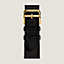 Heure H Medium model 30&nbsp;mm Single Tour Watch Strap, View: Flat, flat, view 1 of 3