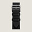 Heure H Medium model 30&nbsp;mm Single Tour Watch Strap, View: Flat, flat, view 1 of 2