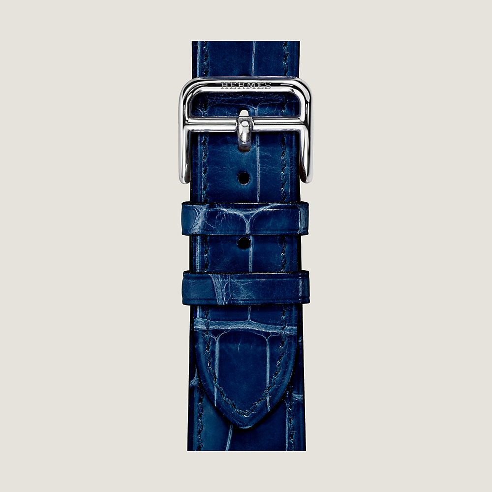 Discount Durable Leather Watch Strap H33515733_K0042207 main image 0