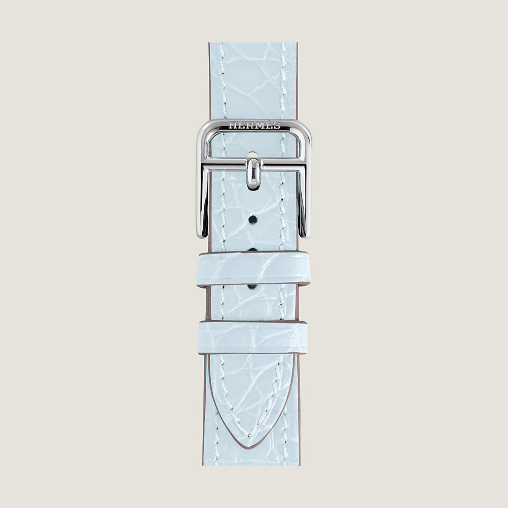 Heure H Medium model 30 mm Single Tour Watch Strap | Hermès USA