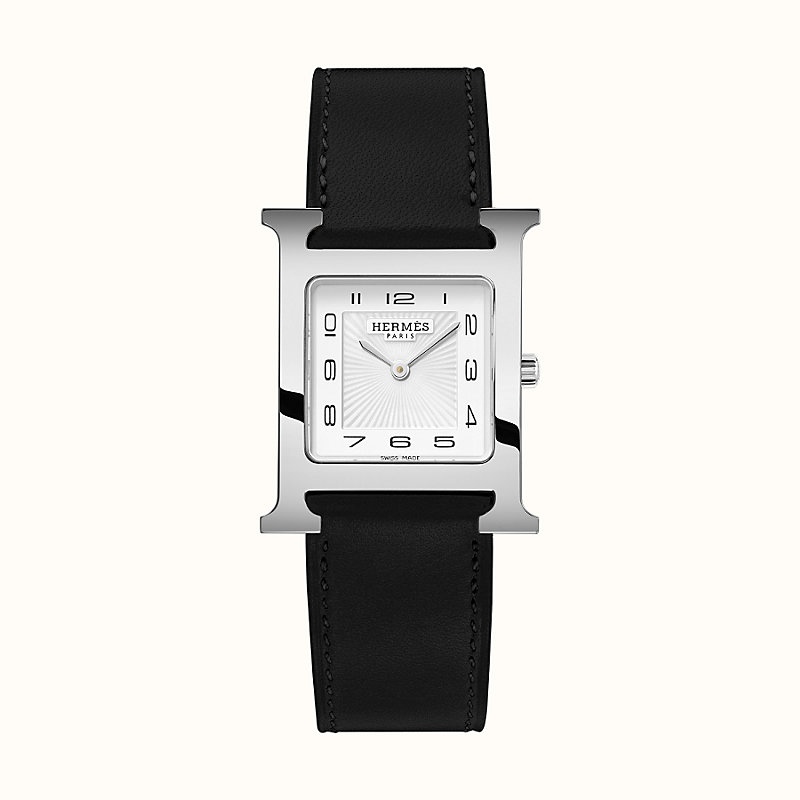 hermes black watch strap