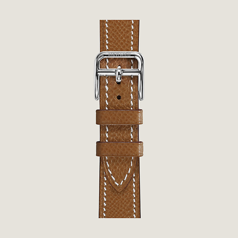 Heure H Mini model 21 mm Single Tour Watch Strap | Hermès USA