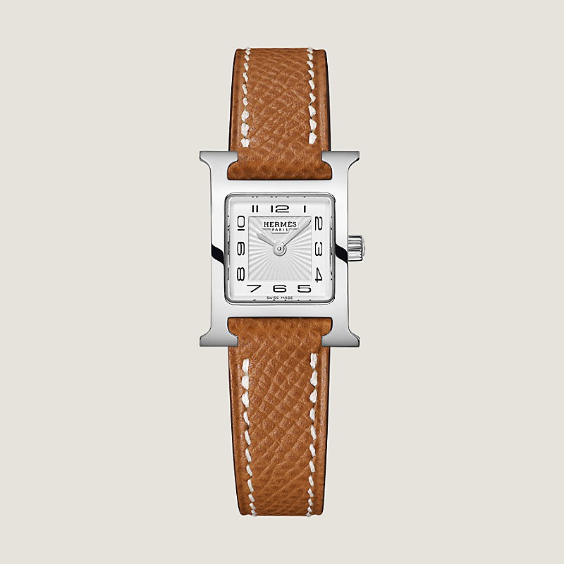 Heure H Mini model 21 mm Single Tour Watch Strap | Hermès USA