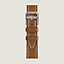 View: Flat, Heure H Mini model 21 mm Single Tour Watch Strap