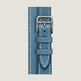 Heure H Small model 25 mm Double Tour Watch Strap | Hermès  display picture 1