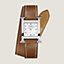 Heure H Small model 25&nbsp;mm Double Tour Watch Strap, View: front, front, view 2 of 3