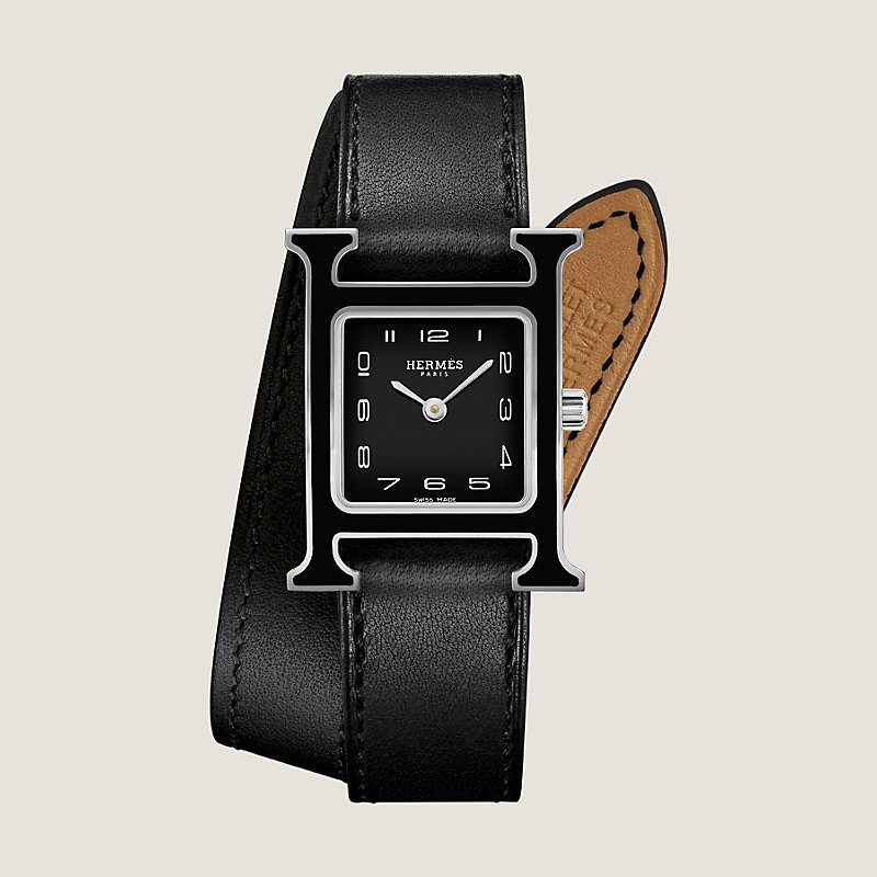 Heure H Medium model 30 mm Double Tour Watch Strap