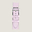 Heure H Small model 25&nbsp;mm Single Tour Watch Strap, View: Flat, flat, view 1 of 1
