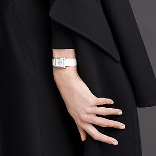 Hermès Heure H Watch Gold Epsom Calfskin Strap