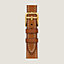 Heure H Small model 25&nbsp;mm Single Tour Watch Strap, View: Flat, flat, view 1 of 2