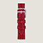 Heure H Small model 25&nbsp;mm Single Tour Watch Strap, View: Flat, flat, view 1 of 3