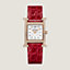 Heure H Small model 25&nbsp;mm Single Tour Watch Strap, View: front, front, view 2 of 3