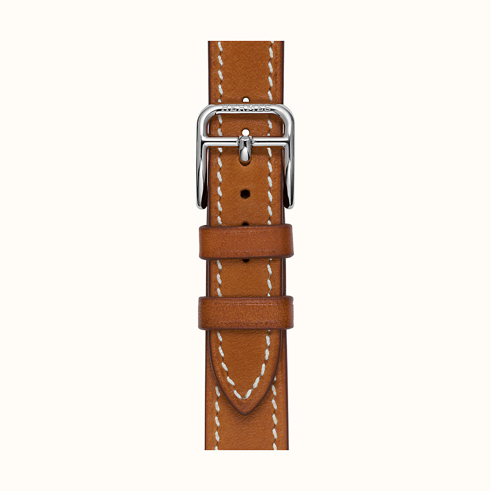 hermes leather bracelet watch