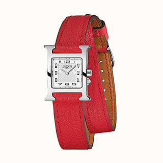 hermes h watch double strap