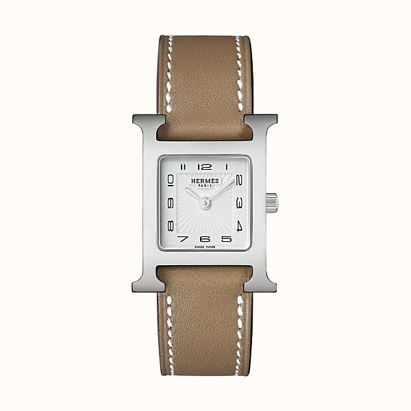 Heure H watch, 21 x 21 mm | Hermès 