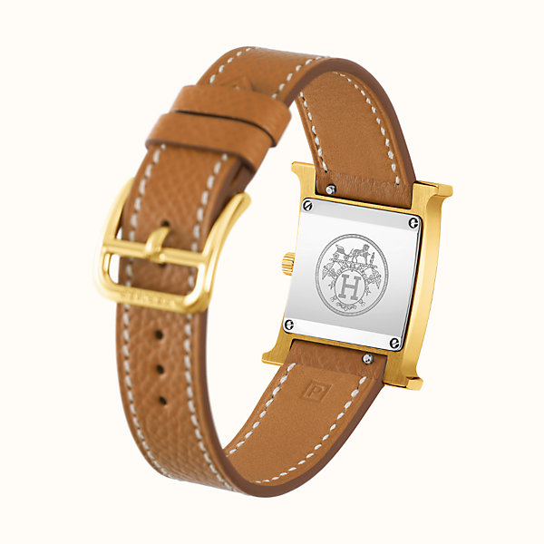 hermes h hour watch size