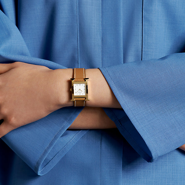 Heure H watch, 21 x 21 mm | Hermès 
